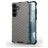 Mobigear Honeycomb Coque Samsung Galaxy S24 Plus Coque arrière Rigide Anti-Chocs - Noir