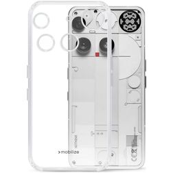 Mobilize Gelly Transparent Nothing Phone (3) TPU souple Coque arrière - Transparent