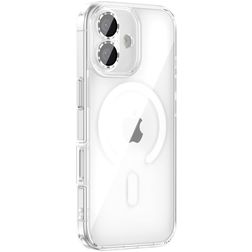 Valenta Trend Transparent iPhone 17 MagSafe Plastique rigide Coque arrière - Transparent