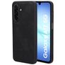 Mobiparts Classic Coque Samsung Galaxy A17 MagSafe Coque arrière en TPU,Similicuir - Graphite Black