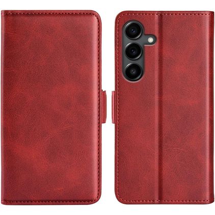 Mobigear Slim Magnet Samsung Galaxy S25 FE Étui Portefeuille - Rouge
