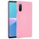 Mobigear Croco Coque Sony Xperia 10 III Coque arrière Rigide - Rose