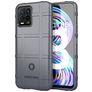 Mobigear Rugged Shield Coque Realme 8 Coque arrière en TPU Souple Anti-Chocs - Gris