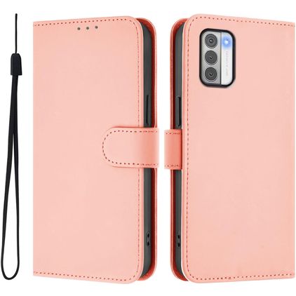 Mobigear Urban Wallet Nokia G42 Étui Portefeuille - Rose
