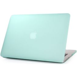 Mobigear Matte MacBook Pro 13 pouces (2012-2015) Coque rigide pour MacBook - Vert - Modèle A1425 / A1502