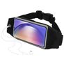 Mobiparts Comfort Fit Belt Brassard Téléphone Samsung Galaxy A54 Ceinture Coque de Sport en Neoprène - Noir