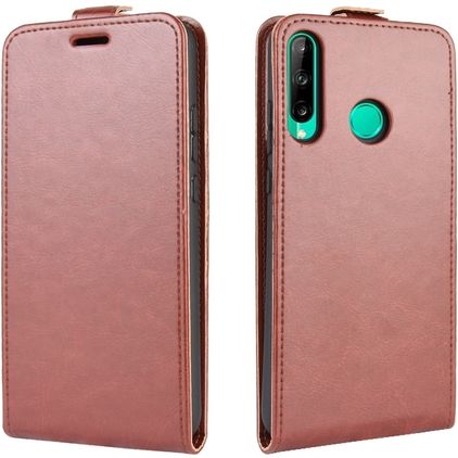 Mobigear Huawei P40 Lite E Étui à rabat - Marron