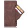Mobigear Slide Wallet Housse Nokia 7.2 Etui Porte-Monnaie - Marron