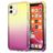Mobigear Gradient Coque iPhone 12 Pro Max Coque arrière Rigide Anti-Chocs - Violet / Jaune
