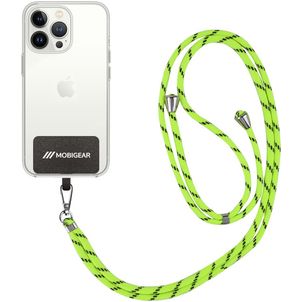 Mobigear Lanyard Cordon de téléphone universel réglable - Noir / Vert