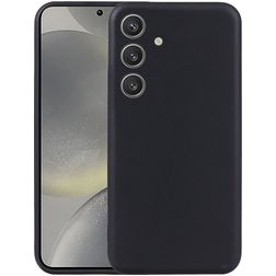 Mobigear Basics Coque Samsung Galaxy S24 FE Coque arrière en TPU Souple - Noir
