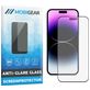 Mobigear Premium iPhone 14 Pro Verre trempé Protection d'écran Anti-Glare - Compatible Coque - Noir