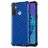 Mobigear Honeycomb Coque Realme C3 Coque arrière Rigide Anti-Chocs - Bleu