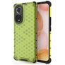Mobigear Honeycomb Coque HONOR 50 Coque arrière Rigide Anti-Chocs - Vert