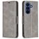 Mobigear Excellent Samsung Galaxy A37 Étui Portefeuille - Gris