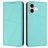 Mobigear Frosted Flip Housse iPhone 17 Etui Porte-Monnaie - Bleu