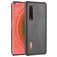 Mobigear Croco Coque OPPO Find X2 Pro Coque arrière Rigide - Noir