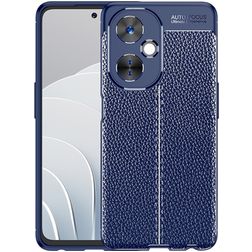 Mobigear Luxury Coque OnePlus Nord CE 3 Lite 5G Coque arrière en TPU Souple - Bleu