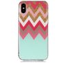 Mobigear Design Coque iPhone XS Max Coque arrière en TPU Souple - Strie tribale