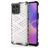 Mobigear Honeycomb HONOR X8 Plastique rigide Coque arrière Antichoc - Blanc