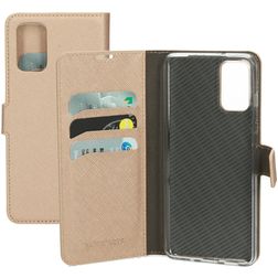 Mobiparts Saffiano Wallet Housse Samsung Galaxy S20 Plus Etui Porte-Monnaie - Copper