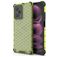 Mobigear Honeycomb POCO X5 Pro Plastique rigide Coque arrière Antichoc - Vert