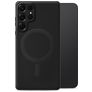 My Style Protective Flex Coque Samsung Galaxy S25 Ultra MagSafe Coque arrière en TPU Souple - Noir