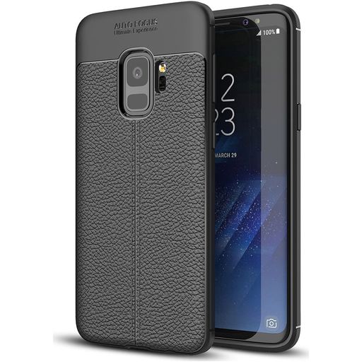 Mobigear Luxury Coque Samsung Galaxy S9 Coque arrière en TPU Souple - Noir