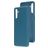 Mobiparts Coque Samsung Galaxy A13 4G Coque arrière en Silicone - Blueberry Blue
