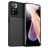 Mobigear Groove Coque Xiaomi Redmi Note 11T Coque arrière en TPU Souple - Noir