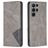Mobigear Rhombus Slim Housse Samsung Galaxy S24 Ultra Etui - Gris