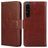Mobigear Wallet Housse Sony Xperia 1 IV Etui Porte-Monnaie - Marron