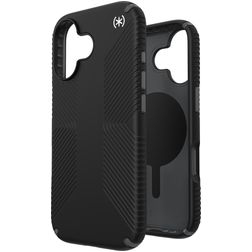 Speck Presidio2 Grip Coque iPhone 17 MagSafe Coque arrière Rigide Anti-Chocs - Noir