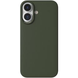 Nudient Thin Precise iPhone 16 MagSafe Plastique rigide Coque arrière - Pine Green