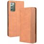 Mobigear Sensation Housse Samsung Galaxy S20 FE Etui Porte-Monnaie - Cognac