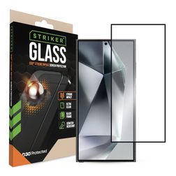 Striker Xtreme Impact Samsung Galaxy S24 Ultra Verre trempé Protection d'écran - Compatible coque