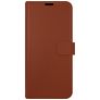 Valenta Gel Skin Housse Samsung Galaxy A34 Etui en Cuir Véritable Porte-Monnaie - Marron