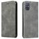 Mobigear Retro Slim Housse Samsung Galaxy A71 Etui Porte-Monnaie - Gris
