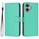 Mobigear Urban Wallet Housse iPhone 16 Etui Porte-Monnaie - Vert