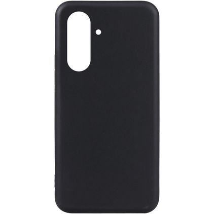 Mobigear Basics Coque Samsung Galaxy A57 Coque arrière en TPU Souple - Noir