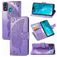 Mobigear Butterfly Housse HONOR 9X Lite Etui Porte-Monnaie - Violet