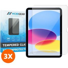 Mobigear iPad 11 (2025) Verre trempé Protection d'écran - Compatible Coque (Lot de 3)