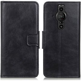 Mobigear Classy Housse Sony Xperia Pro-I Etui Porte-Monnaie - Noir