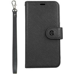 Valenta Housse iPhone 11 Pro Etui Porte-Monnaie - Black Nuit