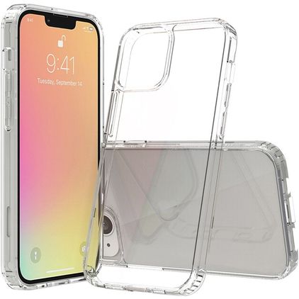 Mobigear Crystal Coque Transparente iPhone 13 Coque arrière Rigide - Transparent