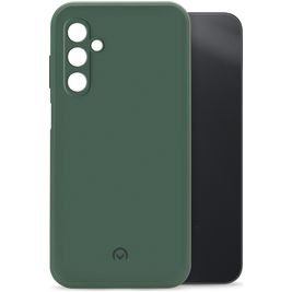 Mobilize Rubber Gelly Coque Samsung Galaxy A14 Coque arrière en TPU Souple - Matt Green