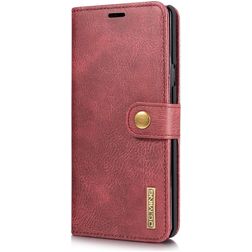 Mobigear Snap Button Housse Samsung Galaxy Note 9 Etui avec Coque Détachable Porte-Monnaie - Rouge