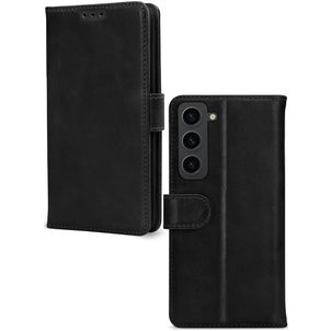 Mobilize Premium Gelly Wallet Housse Samsung Galaxy S23 Plus Etui Porte-Monnaie - Noir