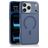 Mobigear Shockproof Grip Coque iPhone 17 Pro MagSafe Coque arrière Rigide - Bleu