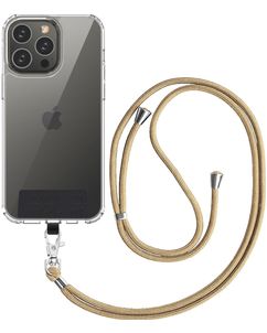 Mobigear Lanyard - Cordon de téléphone universel ajustable - Or